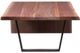 Fairfield® Live Edge Crotch Natural Waterfall Cocktail Table with Trapezoid Base-3