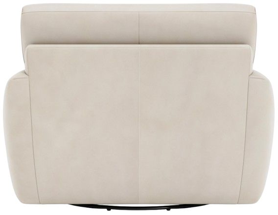 Bernhardt Customizable Cameron Bernhardt Living Leather Swivel Chair-3