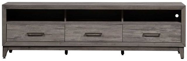 Liberty Furniture Mercury Driftwood Gray 62" TV Console-2