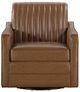 Homelegance® November Brown Swivel Chair-2