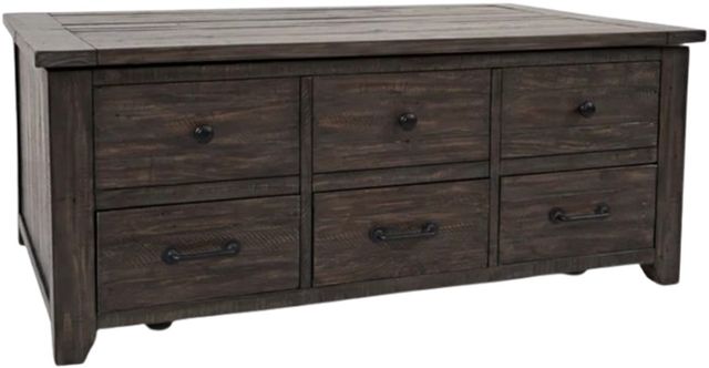 Jofran Inc. Madison County Harris Barnwood Lift Lid Cocktail Table-0