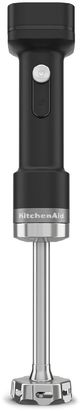 KitchenAid® Go™ 7" Black Matte Cordless Hand Blender with Battery-0