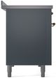 Ilve® Nostalgie II Series 48" Blue Grey Pro Style Induction Range-4