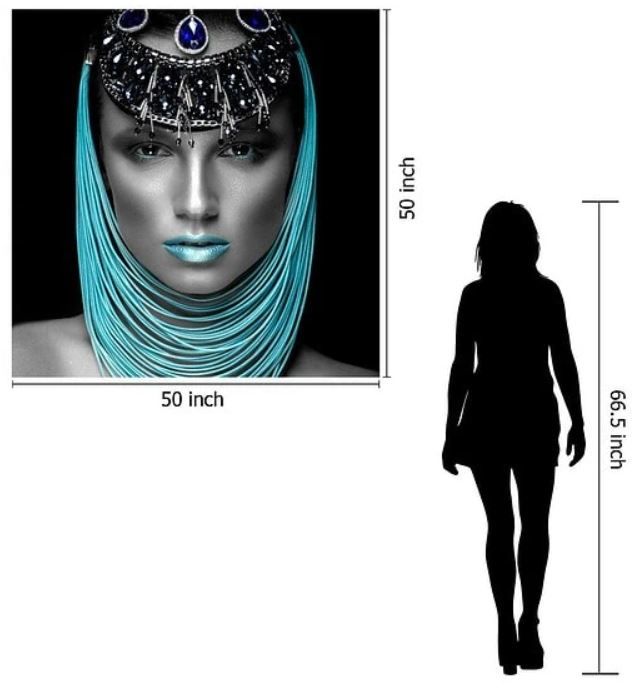 Classy Art Lady Pharaoh Wall Art-2