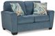 Signature Design by Ashley® Cashton Blue Loveseat-0