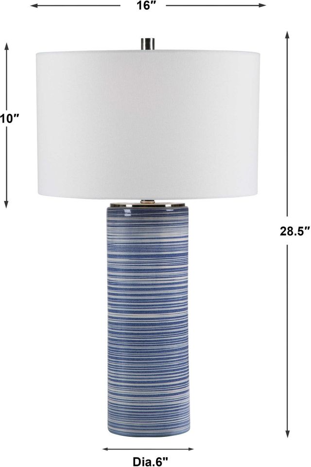 Uttermost® Montauk Blue Table Lamp-2