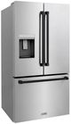 ZLINE Autograph Edition 36 in. 28.9 Cu. Ft. Stainless Steel Freestanding French Door Refrigerator-4