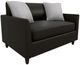 Best® Home Furnishings Customizable Bayment Leather Twin Sleeper Chair with Dark Walnut Legs-0