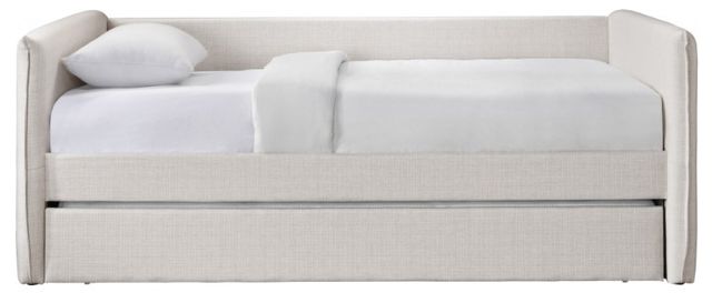 Meridian Furniture Colton Cream Twin Upholstered Daybed-1