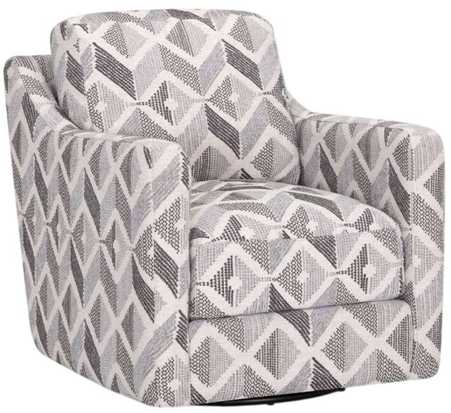 Franklin™ Cleo Crossfire Stone Swivel Accent Chair-0