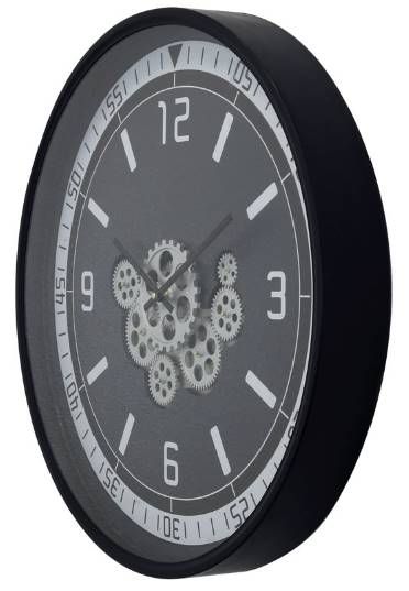 YHD Black/Off-White Traditionlist Wall Clock-1