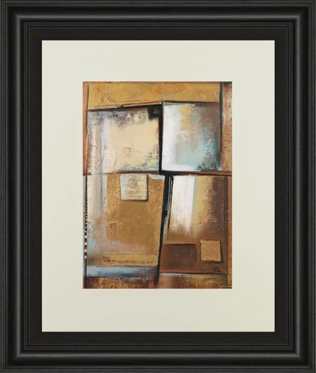Classy Art Abstract l by Patricia Pinto Framed Print Wall Art-1