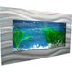 A & B Home Blue/Gray/Green Wall Mount Fish Tank-0