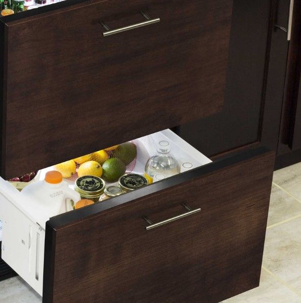 Marvel 5.0 Cu. Ft. Panel Ready Refrigerator Drawers-1