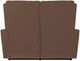 La-Z-Boy® Baron Mocha Leather Power Wall Reclining Loveseat with Headrest and Lumbar-4