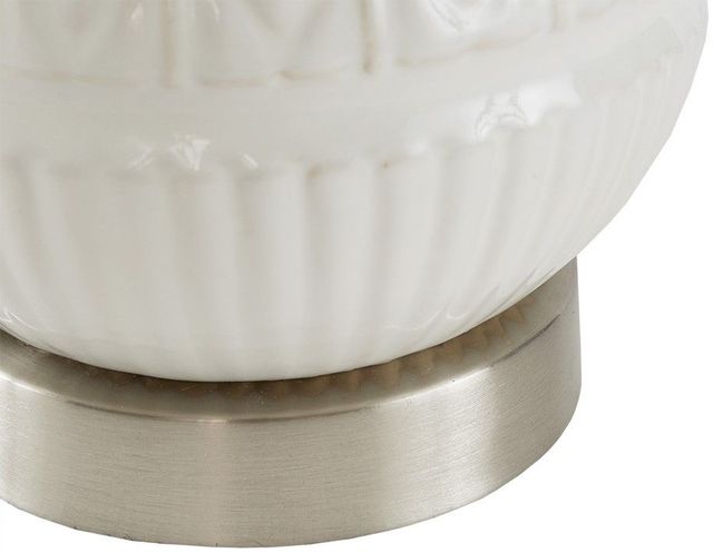 Olliix by 510 Design White Gypsy Table Lamp-2