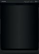 Frigidaire 24" Black Front Control Built-In Dishwasher -0
