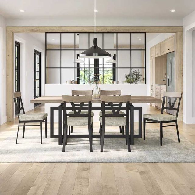 Amisco Customizable Lawrence Dining Side Chair-1