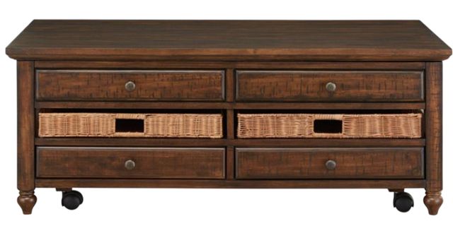 Magnussen Home® Cottage Lane Coffee Lift Top Cocktail Table-1