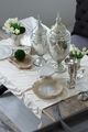 A & B Home Isolde Silver Ginger Jar-1