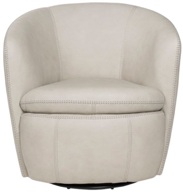 Signature Design by Ashley® Kierreys Bone Swivel Accent Chair-1