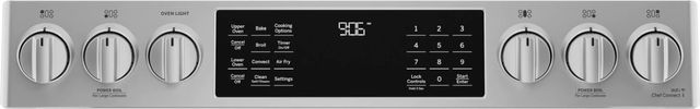 GE Profile™ 30" Fingerprint Resistant Stainless Steel Smart Slide In Gas Convection Range-5