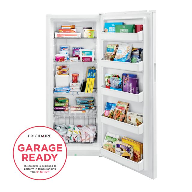 Frigidaire® 15.5 Cu. Ft. White Upright Freezer-0