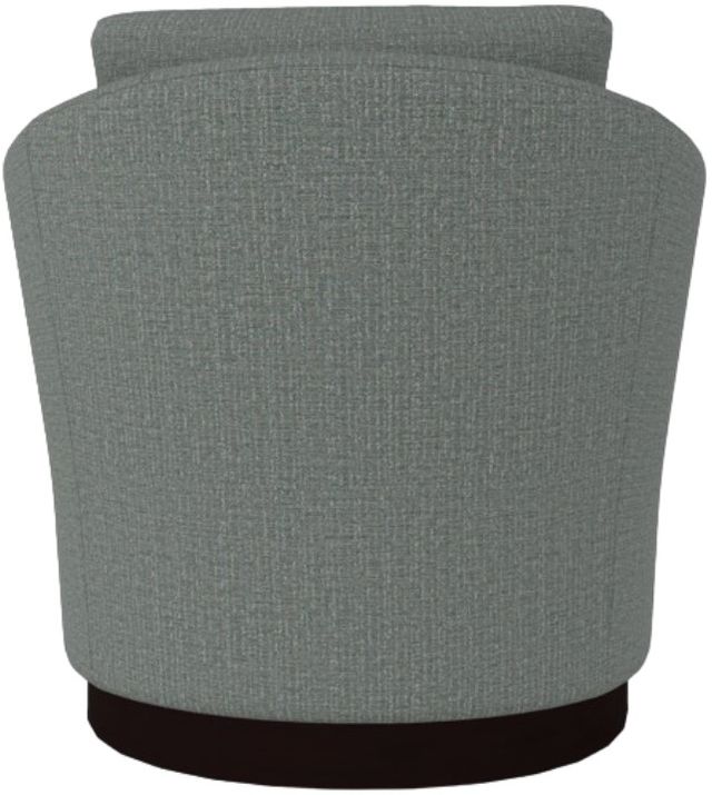 Best® Home Furnishings Customizable Tina Fabric Swivel Chair with Espresso Base-3