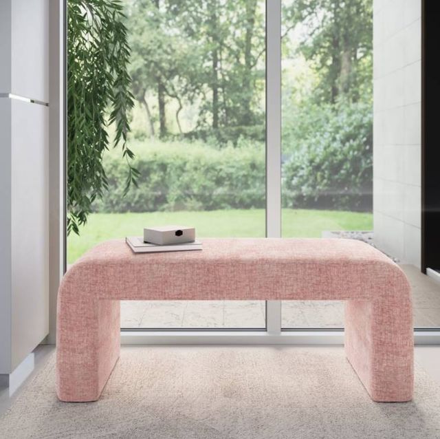 Jofran Inc. Sophia Pink Small Bench-1