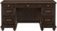 Mazin Furniture Cardano Driftwood Charcoal Executive Desk-1