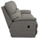 La-Z-Boy® Trouper Charcoal Manual Reclining Loveseat-2