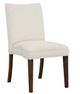 Fairfield® Customizable Entree Dining Concave Short Back Armless Stack Chair with Tobacco Legs-0