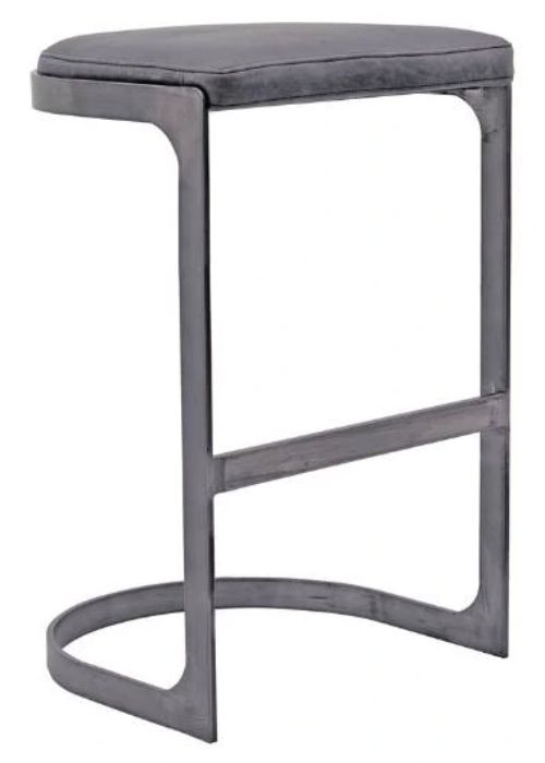 YHD Dottie Gray Bar Stool-0