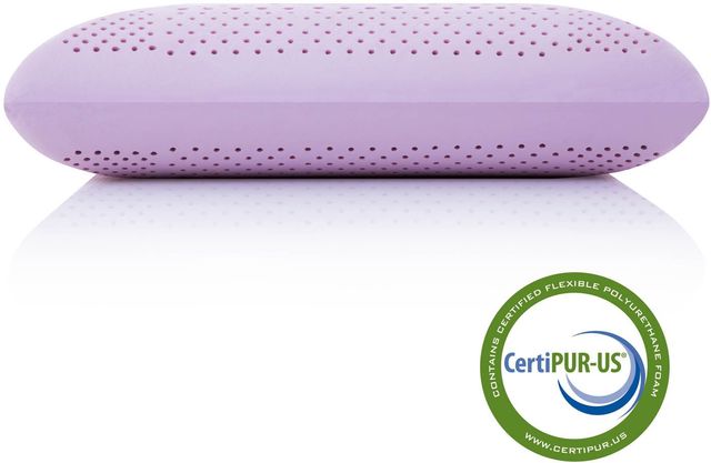 Malouf® Z™ Zoned Dough™ Lavender Travel Neck Pillow-4