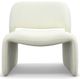VIG Furniture Modrest Tristan Gold/White Accent Chair-1