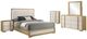 Coaster® Hyland 5-Piece Natural/White Eastern King Bedroom Set-0