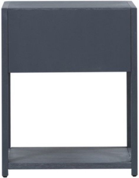 Liberty Furniture Midnight Wire Brushed Denim Accent Table-4
