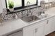 Elkay Lustertone® Classic Lustrous Satin 43" x 22" x 10" 4-Hole Single Bowl Drop-In Sink with Left Drainboard-2