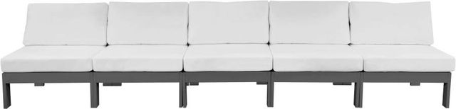 Meridian Furniture Nizuc White Outdoor Patio Modular Sofa-1
