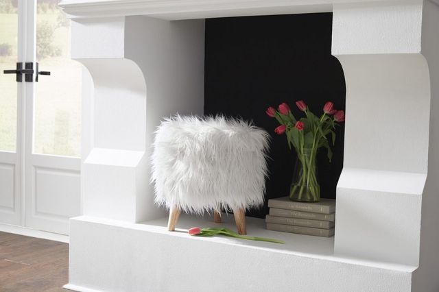 Signature Design by Ashley® Elson White Storage Ottoman-2