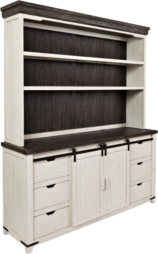 Jofran Inc. Madison County Hutch Server - Thumbnail 4