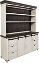 Jofran Inc. Madison County White Hutch Server-2