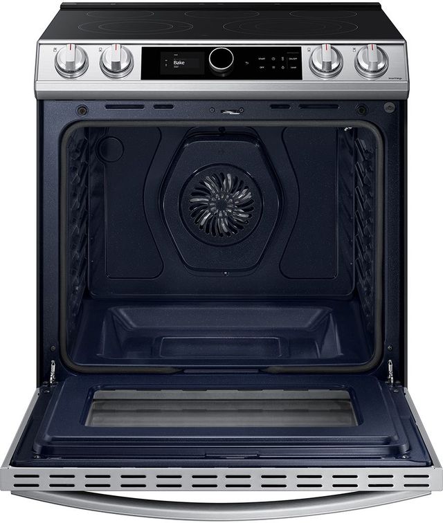 Samsung 30" Fingerprint Resistant Stainless Steel Slide-In Electric Range-1