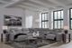 Signature Design by Ashley® ModMax II 7-Piece Salt and Pepper Power Reclining Sectional with Chaise and Audio Consoles-1