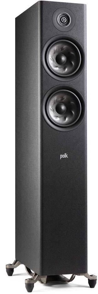 Polk Audio® R600 Black Tower Speaker-0