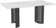 Amisco Customizable Rachel 72" Rectangular Dining Table with 0.5" Italian Porcelain on Glass Top-1