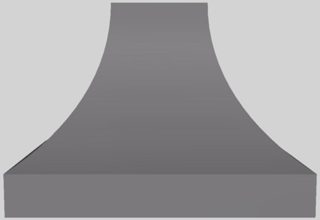 Vent-A-Hood® Designer Series 42" Gunsmoke Wall Mounted Range Hood-0