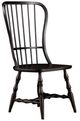 Hooker® Furniture Sanctuary Ebony Spindle Side Chair-0
