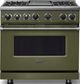 Viking® 7 Series 36" Martini Pro Style Dual Fuel Range with Griddle-0