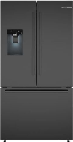 Bosch® 500 Series 36 in. 21.6 Cu. Ft. Black Stainless Steel Counter Depth French Door Refrigerator